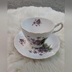 Regency English Bone China Tea Cup & Saucer - Made In England